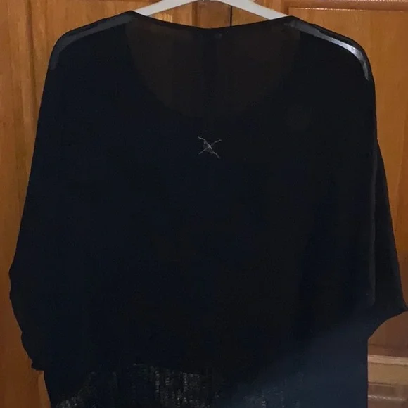 🌟Add-on🌟Blouse Poncho - Picture 4 of 9